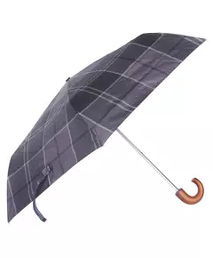 Tartan mini paraplu black/grey