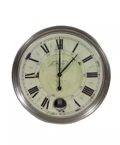 Zilver clock romeinse cijfers