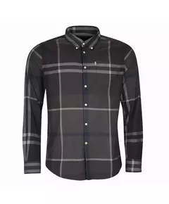 Herenshirt Dunoon tailored fit Graphite