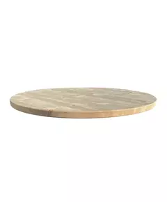 Barrelkings Tafelblad gelakt hout geschikt voor een 200/210 liter vloeistof vat. inc 3x houders