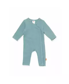 newborn jumpsuit padded blauw
