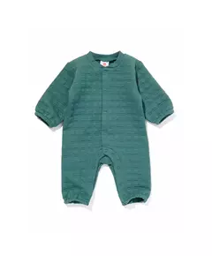 newborn jumpsuit doorgestikt blauw