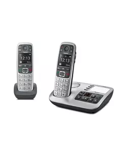 Gigaset E560A Duo Big Button Huistelefoon Zilver