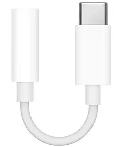Apple USB-C naar 3,5 mm Jack Adapter Telefonie accessoire Wit