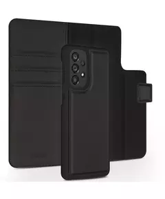 Accezz Premium Leather 2 in 1 Wallet Book Case voor Samsung Galaxy A33 Telefoonhoesje Zwart