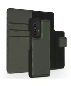 Accezz Premium Leather 2 in 1 Wallet Book Case voor Samsung Galaxy A53 Telefoonhoesje Groen