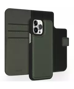 Accezz Premium Leather 2 in 1 Wallet Book Case voor Apple iPhone 13 Pro Max Telefoonhoesje Groen