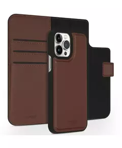 Accezz Premium Leather 2 in 1 Wallet Book Case voor Apple iPhone 13 Pro Max Telefoonhoesje Bruin