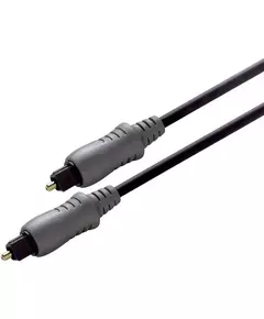 Scanpart Toslink optical audio kabel 3,0m Zwart Optische kabel Zwart
