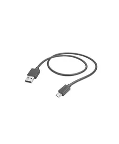 Hama USB-Kabel, USB-A naar Micro-USB, 1 m Oplader Zwart