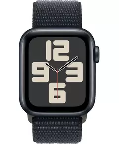 Apple Watch SE (2022) 40mm Midnight Aluminium Sport Loop Smartwatch