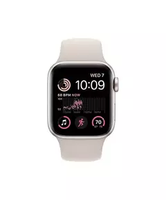Apple Watch SE (2022) 40mm Starlight Aluminium Sportband S/M Smartwatch