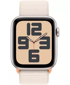 Apple Watch SE (2022) 44mm Starlight Aluminium Sport Loop Smartwatch