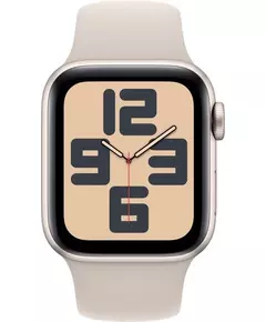 Apple Watch SE (2022) 4G 40mm Starlight Aluminium Sportband S/M Smartwatch