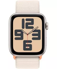 Apple Watch SE (2022) 4G 44mm Starlight Aluminium Sport Loop Smartwatch