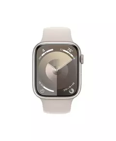 Apple Watch Series 9 45mm Starlight Aluminium Sportband M/L Smartwatch