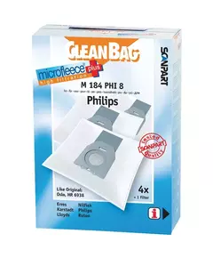Cleanbag Philips Oslo+ HR6938 Stofzak Wit
