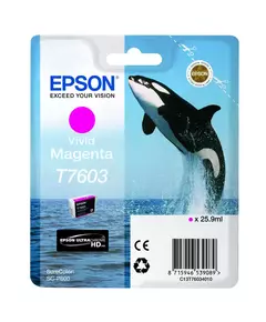 Epson T7603 Vivid Magenta Orka Inkt