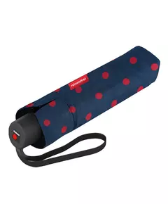 Umbrella Pocket Classic opvouwbare paraplu - Mixed Dots Red