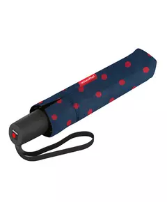 Umbrella Pocket Duomatic opvouwbare paraplu - Mixed Dots Red