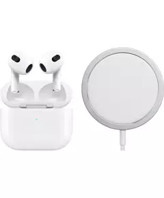 Apple AirPods 3 + Apple MagSafe Draadloze Oplader 15W
