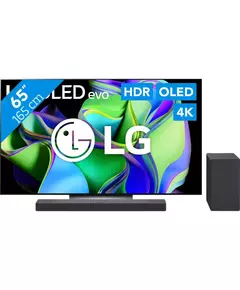 LG OLED65C34LA + Soundbar