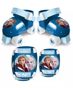 Frozen II Rolschaatsen met Bescherming Meisjes Blauw maat 23-27