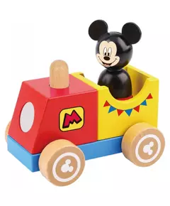 Mickey Mouse Houten Speelgoedtrein 18 maanden 2-delig