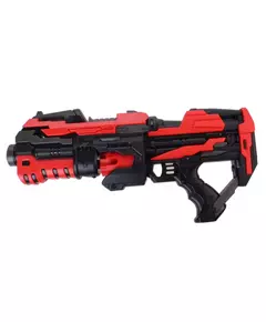 blaster shotgun Pro Attack met Foamdarts 11-delig zwart/rood