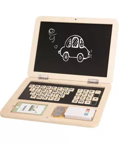 Educatief Houten Speelgoed Laptop 58-delig