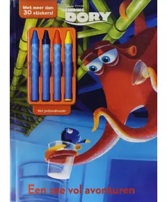 Disney Dory kleurboek 29 cm incl. krijt