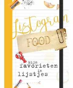 Listogram Food notitieboek