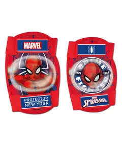Spider-Man beschermset 4-delig junior rood maat S