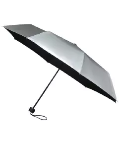 Opvouwbare Paraplu met Handopening Ø 100 cm Zilver