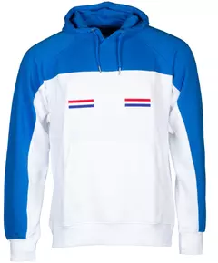 Trevor sweater hoodie heren blauw/wit maat XXL