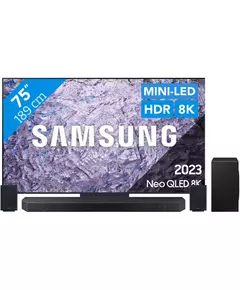 Samsung Neo QLED 8K 75QN800C (2023) + Soundbar