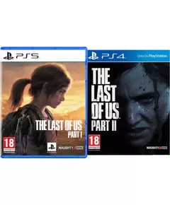 The Last of Us Part 1 PS5 + The Last of Us Part II PS4