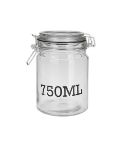 voorraadpot glas 750 ml