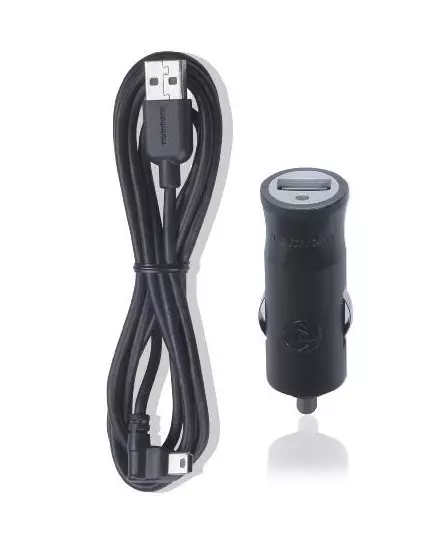 Tomtom USB Autolader Houder Zwart